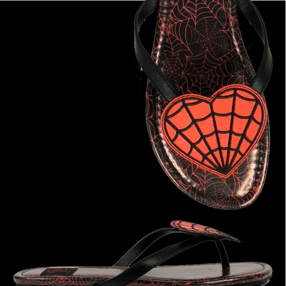 Strange Cvlt Heart Sandals